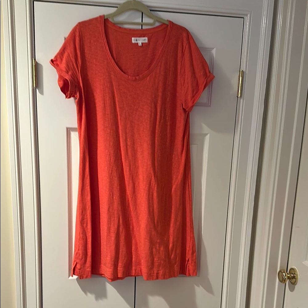 Lou & Grey Orange Cotton Dress